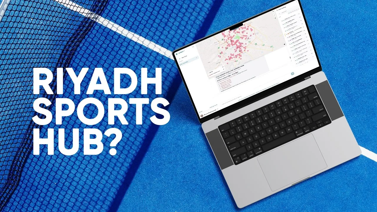 Video thumbnail: AI-Assisted Site Suitability Modeling: Locating Sports Centers in Riyadh | GriidAI